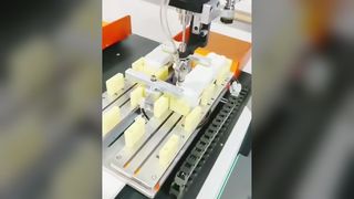 equipamento de parafuso de estação dupla de cabeça única