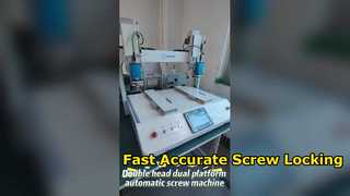 Máquina automática de bloqueio por parafuso